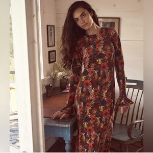 NWT Doen Amande Dress Moonlit Garden XS